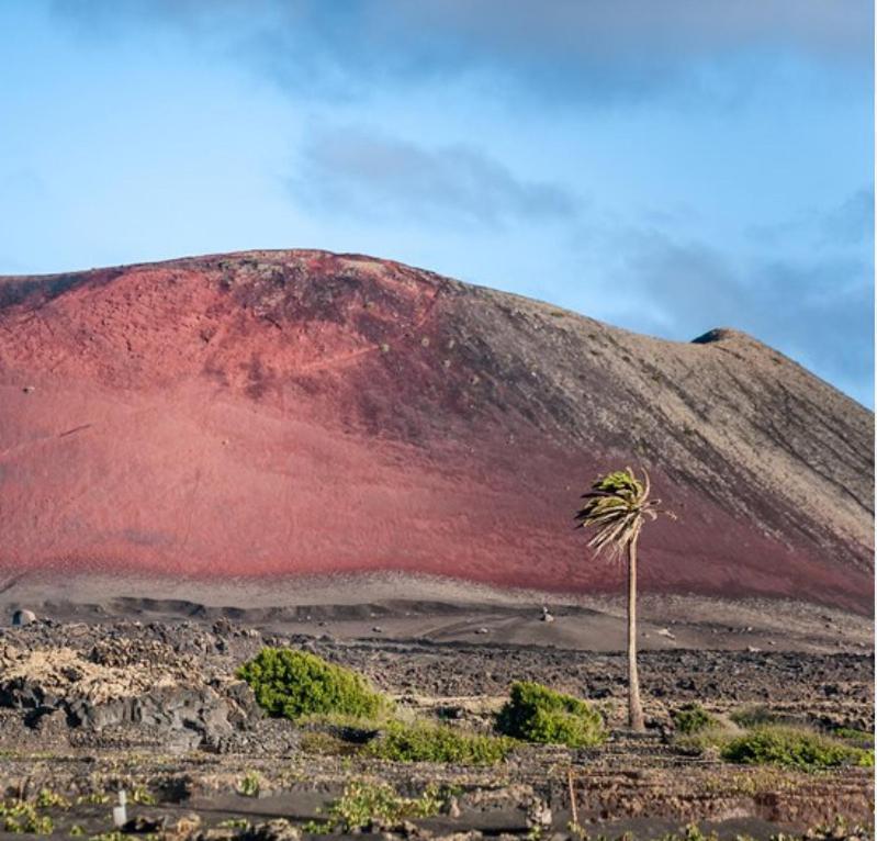 Lanzarote Casa Volcanica-Anclada Sobre La Lava Del Volcan Montana Blanca Εξωτερικό φωτογραφία